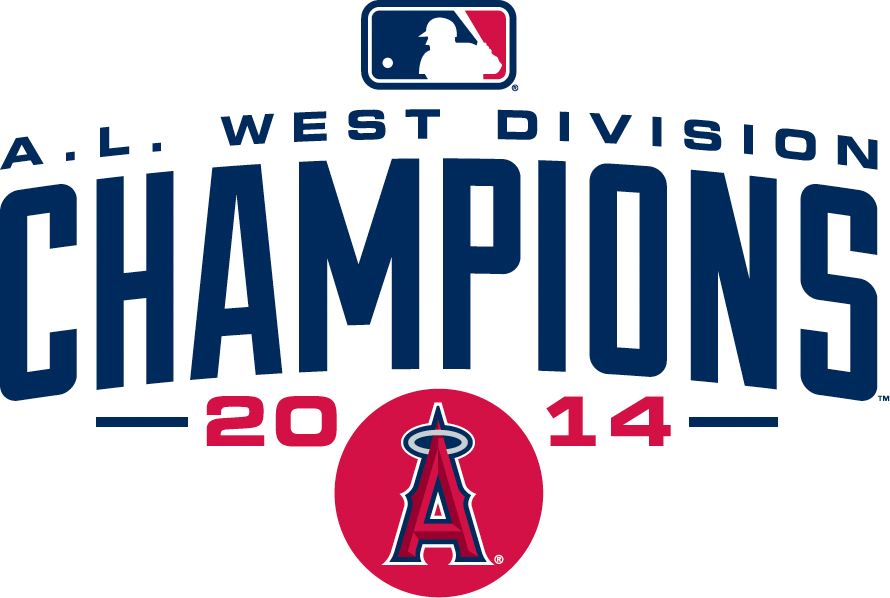 Los Angeles Angels 2014 Champion Logo vinyl decal